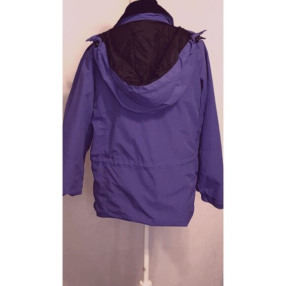 Eddie Bauer Weather Edge womens parka S Thinsulate lite loft  Zip Off Hood - Picture 5 of 9